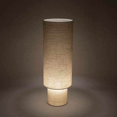 Lampa podłogowa tuba z abażurem Santana 106cm kremowa Nowodvorski