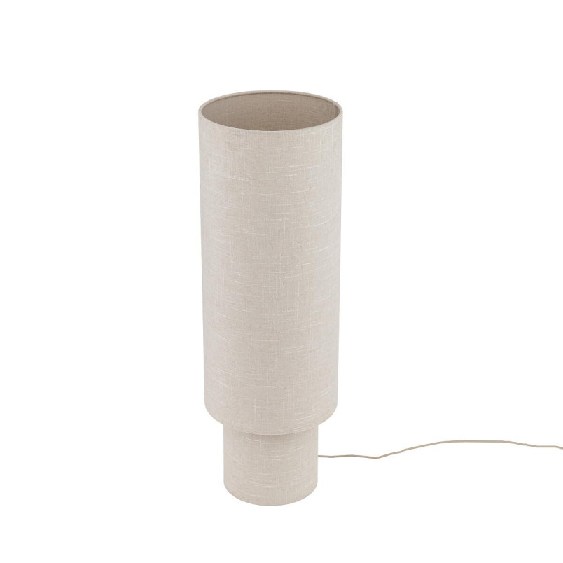 Lampa podłogowa tuba z abażurem Santana 106cm kremowa Nowodvorski