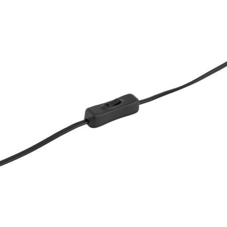Lampa stołowa ceramiczna z ryflowanym szklanym kloszem Aurora 20cm biały / szary Nowodvorski
