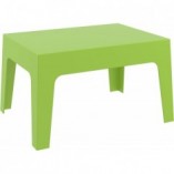 Stolik kawowy ogrodowy Siesta Box - Zielony, 70x50 cm