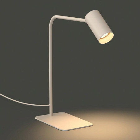 Lampa na biurko - reflektorek Mono Beige 45cm beżowa Nowodvorski