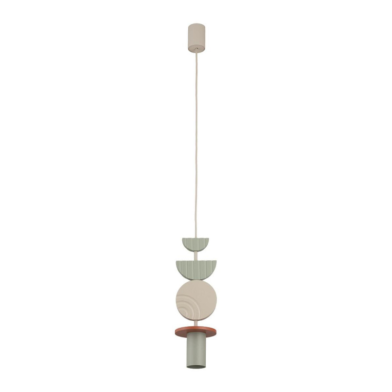Lampa wisząca tuba z dekoracyjnymi elementami Drops Color D 12cm multikolor Nowodvorski