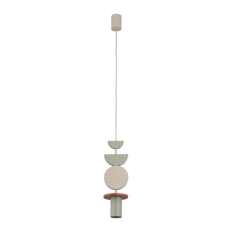 Lampa wisząca tuba z dekoracyjnymi elementami Drops Color D 12cm multikolor Nowodvorski