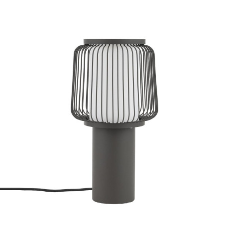 Lampa stołowa z drucianym kloszem Nome 33,5cm grafitowa Nowodvorski