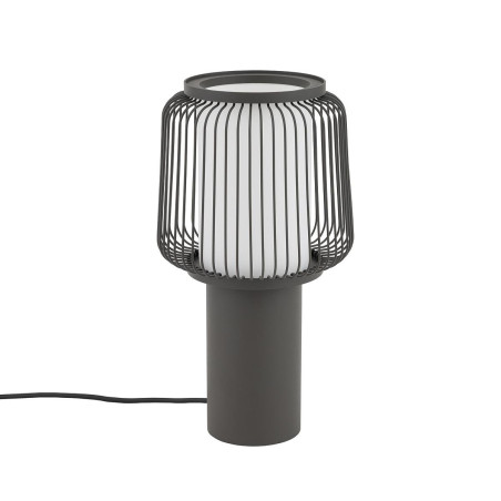 Lampa stołowa z drucianym kloszem Nome 33,5cm grafitowa Nowodvorski