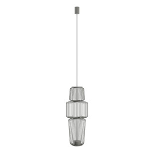 Lampa wisząca druciana Nome B 25,5cm grafitowa Nowodvorski