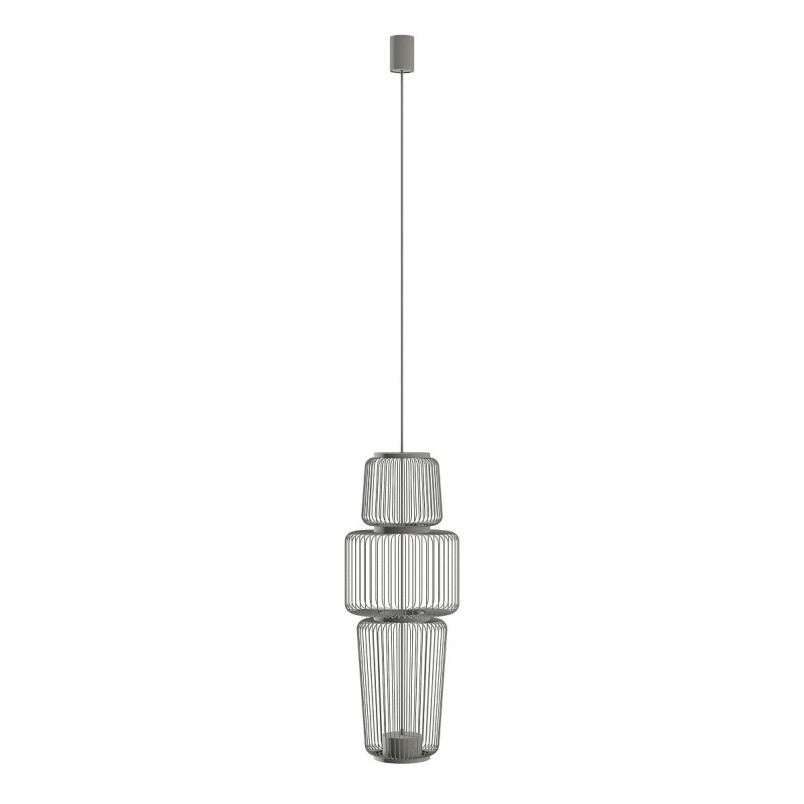 Lampa wisząca druciana Nome B 25,5cm grafitowa Nowodvorski