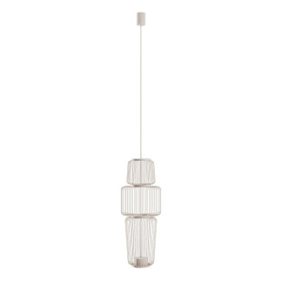 Lampa wisząca druciana Nome B 25,5cm beżowa Nowodvorski