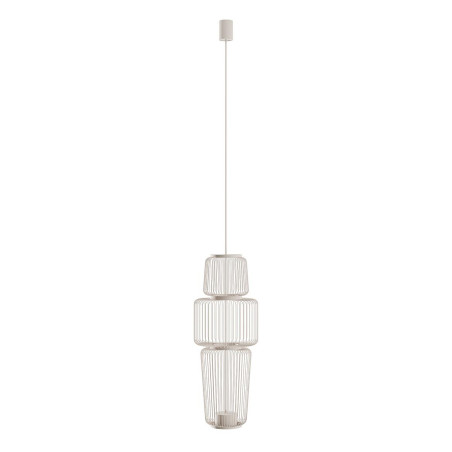 Lampa wisząca druciana Nome B 25,5cm beżowa Nowodvorski