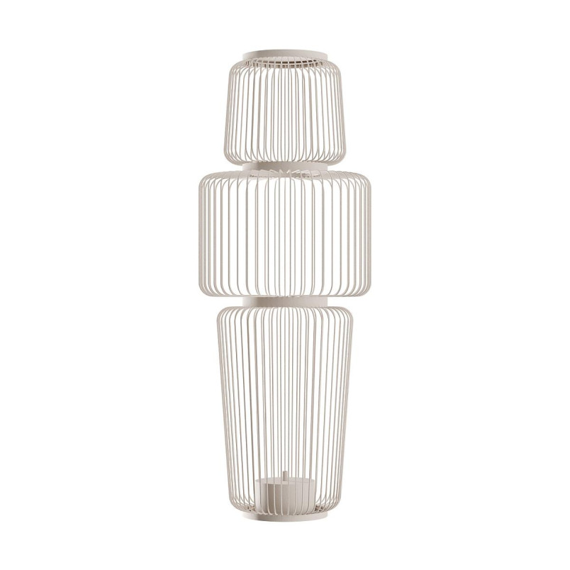 Lampa wisząca druciana Nome B 25,5cm beżowa Nowodvorski