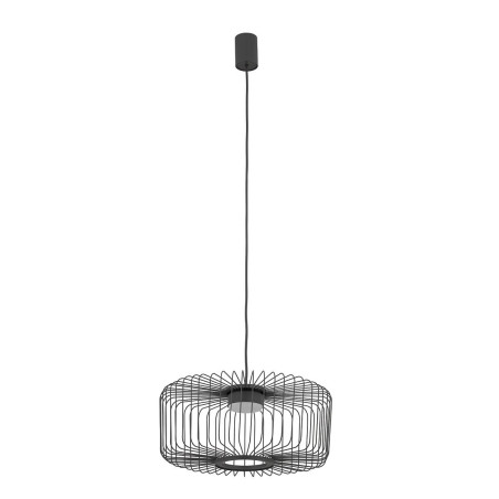 Lampa wisząca druciana Kenai C 38cm grafitowa Nowodvorski