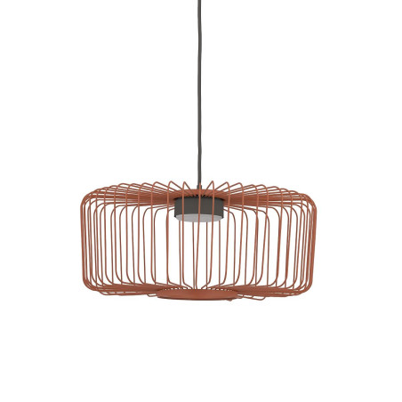 Lampa wisząca druciana Kenai C 38cm terracotta Nowodvorski