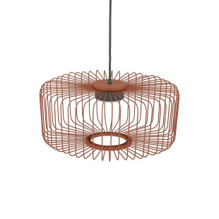 Lampa wisząca druciana Kenai C 38cm terracotta Nowodvorski