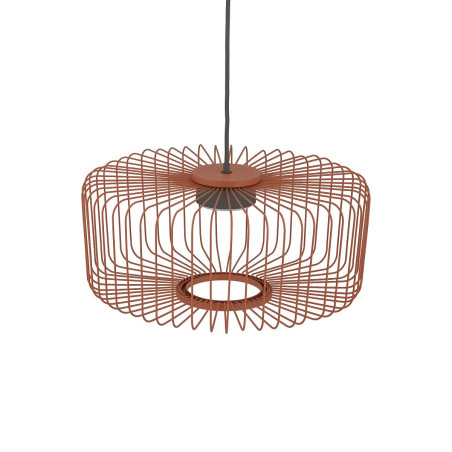 Lampa wisząca druciana Kenai C 38cm terracotta Nowodvorski