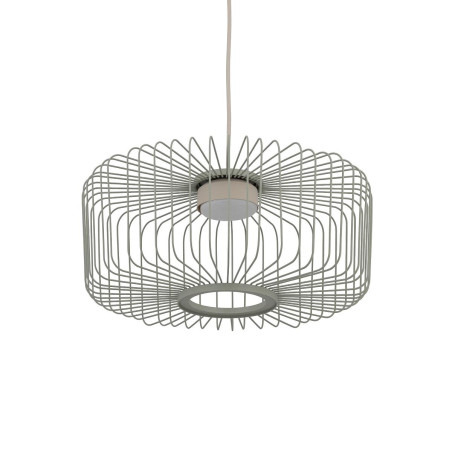 Lampa wisząca druciana Kenai C 38cm szałwiowa Nowodvorski