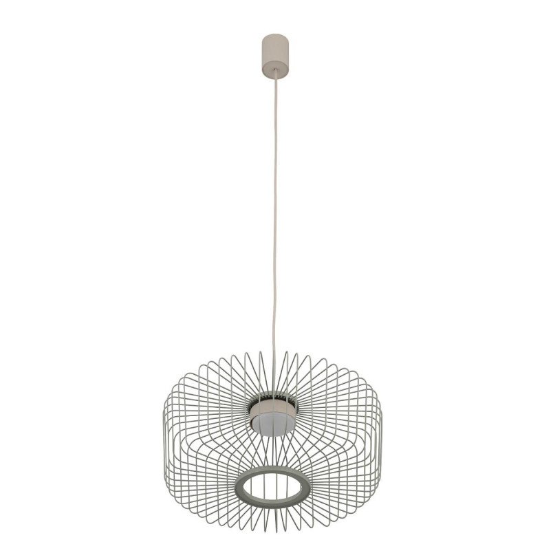 Lampa wisząca druciana Kenai C 38cm szałwiowa Nowodvorski