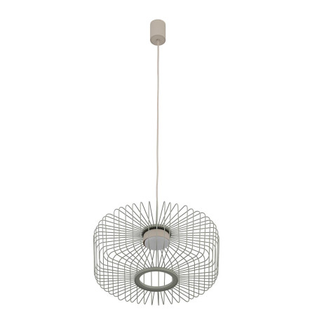 Lampa wisząca druciana Kenai C 38cm szałwiowa Nowodvorski