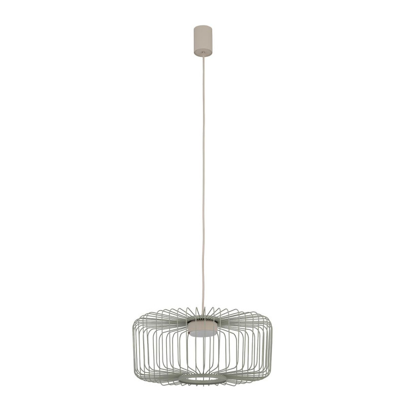 Lampa wisząca druciana Kenai C 38cm szałwiowa Nowodvorski