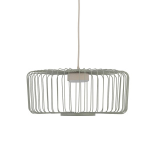 Lampa wisząca druciana Kenai C 38cm szałwiowa Nowodvorski