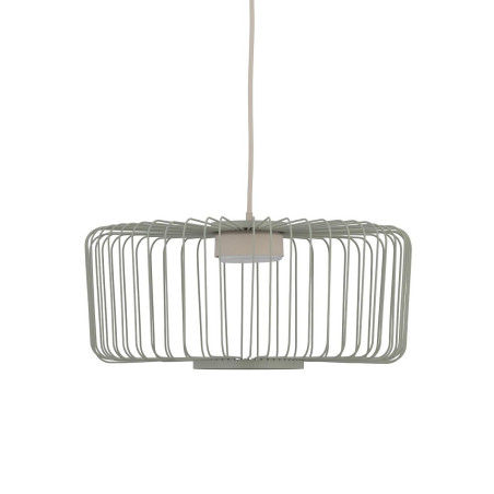 Lampa wisząca druciana Kenai C 38cm szałwiowa Nowodvorski