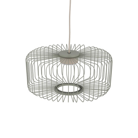 Lampa wisząca druciana Kenai C 38cm szałwiowa Nowodvorski