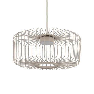 Lampa wisząca druciana Kenai C 38cm beżowa Nowodvorski