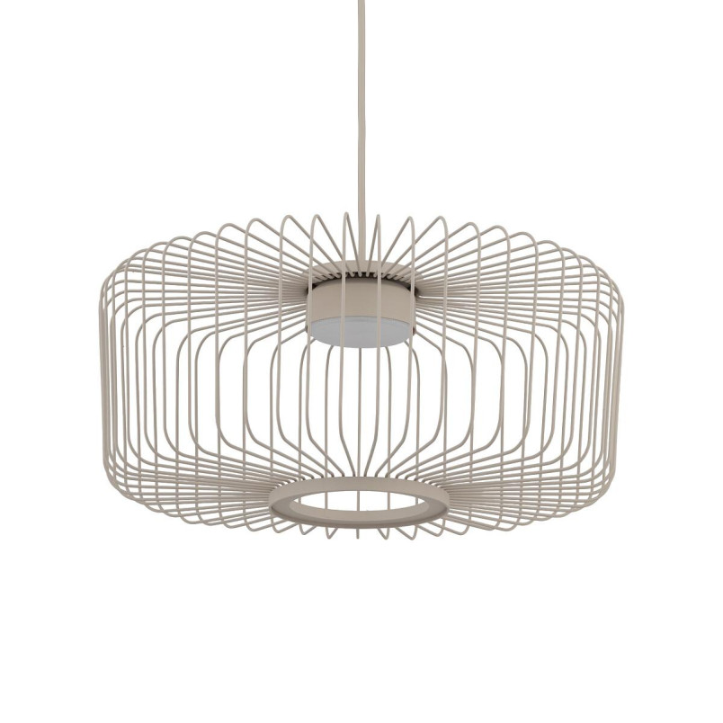 Lampa wisząca druciana Kenai C 38cm beżowa Nowodvorski