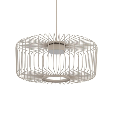 Lampa wisząca druciana Kenai C 38cm beżowa Nowodvorski