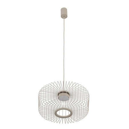 Lampa wisząca druciana Kenai C 38cm beżowa Nowodvorski