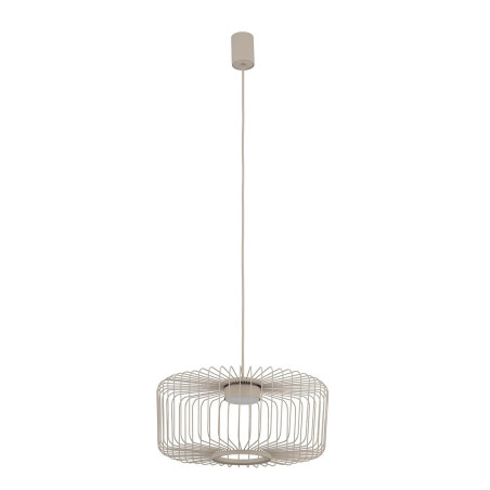 Lampa wisząca druciana Kenai C 38cm beżowa Nowodvorski