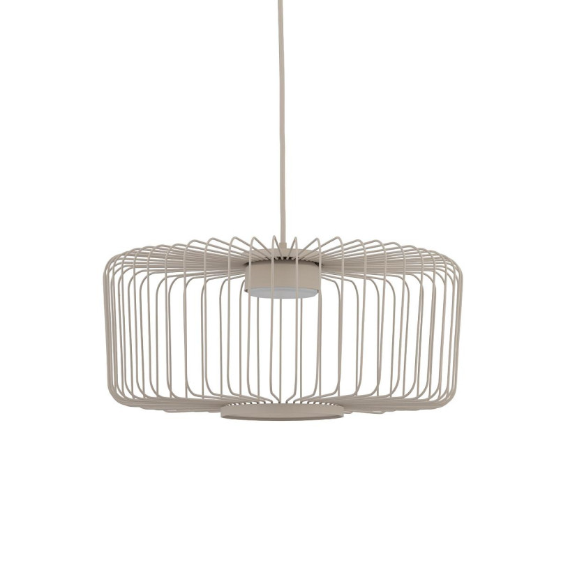 Lampa wisząca druciana Kenai C 38cm beżowa Nowodvorski