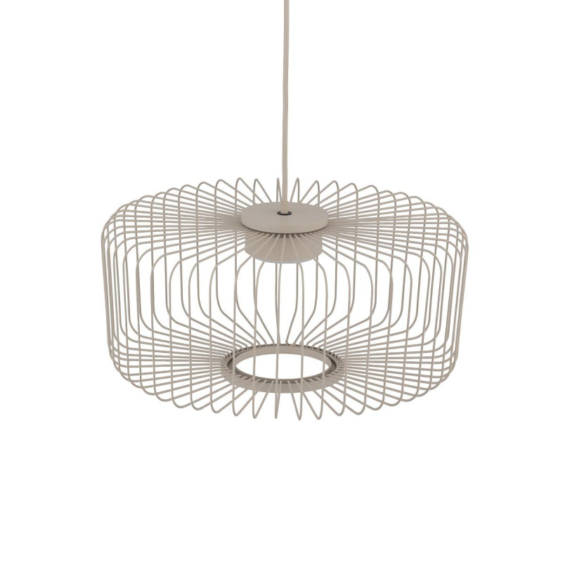 Lampa wisząca druciana Kenai C 38cm beżowa Nowodvorski