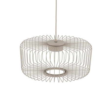 Lampa wisząca druciana Kenai C 38cm beżowa Nowodvorski