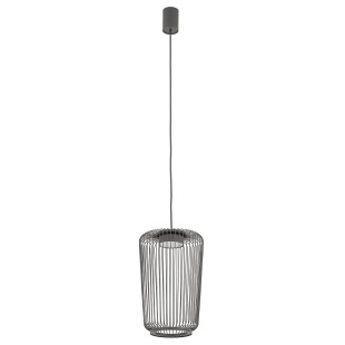 Lampa wisząca druciana Kenai B 20cm grafitowa Nowodvorski