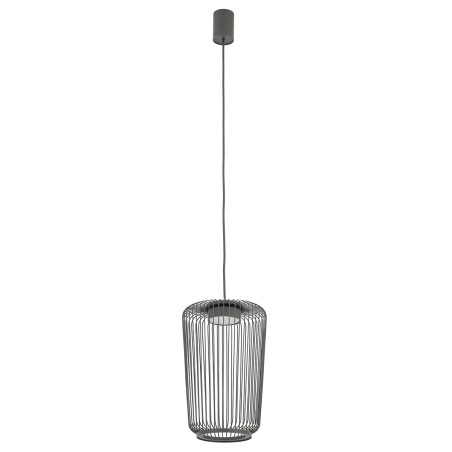 Lampa wisząca druciana Kenai B 20cm grafitowa Nowodvorski