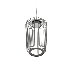 Lampa wisząca druciana Kenai B 20cm grafitowa Nowodvorski
