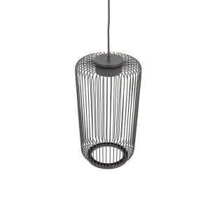 Lampa wisząca druciana Kenai B 20cm grafitowa Nowodvorski