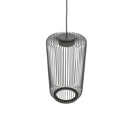 Lampa wisząca druciana Kenai B 20cm grafitowa Nowodvorski