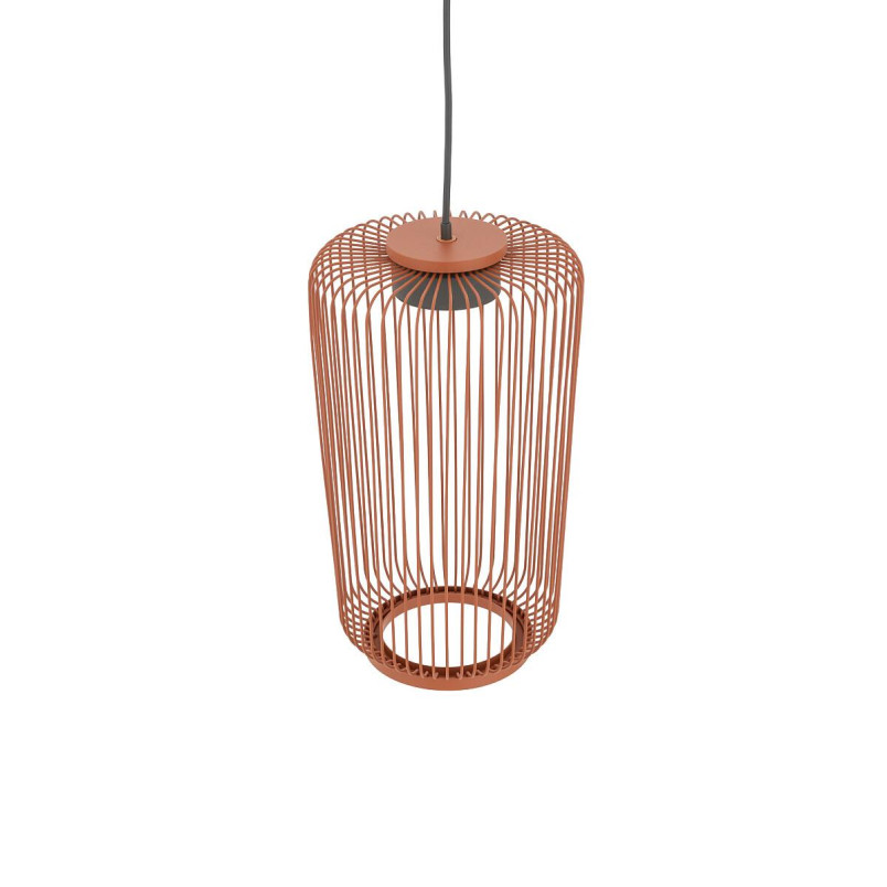 Lampa wisząca druciana Kenai B 20cm terracotta Nowodvorski