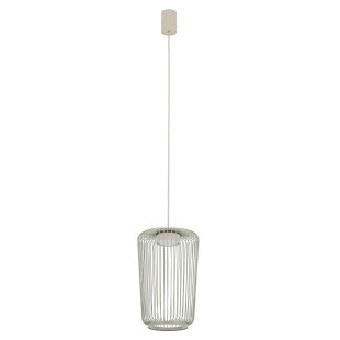 Lampa wisząca druciana Kenai B 20cm szałwiowa Nowodvorski