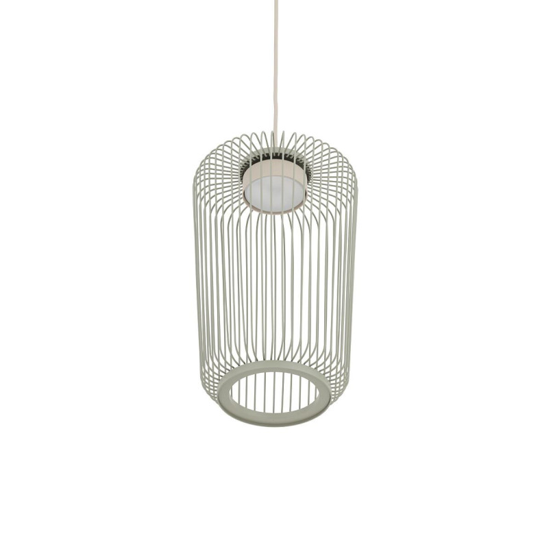 Lampa wisząca druciana Kenai B 20cm szałwiowa Nowodvorski