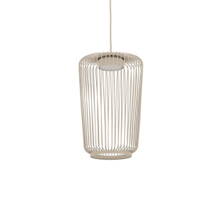 Lampa wisząca druciana Kenai B 20cm beżowa Nowodvorski