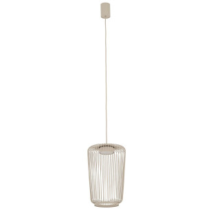 Lampa wisząca druciana Kenai B 20cm beżowa Nowodvorski