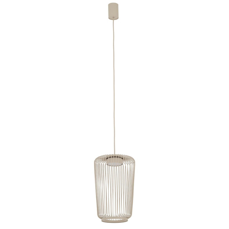 Lampa wisząca druciana Kenai B 20cm beżowa Nowodvorski