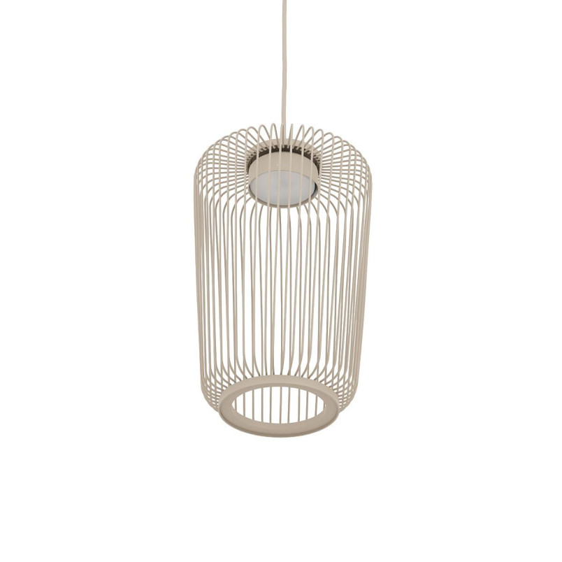 Lampa wisząca druciana Kenai B 20cm beżowa Nowodvorski