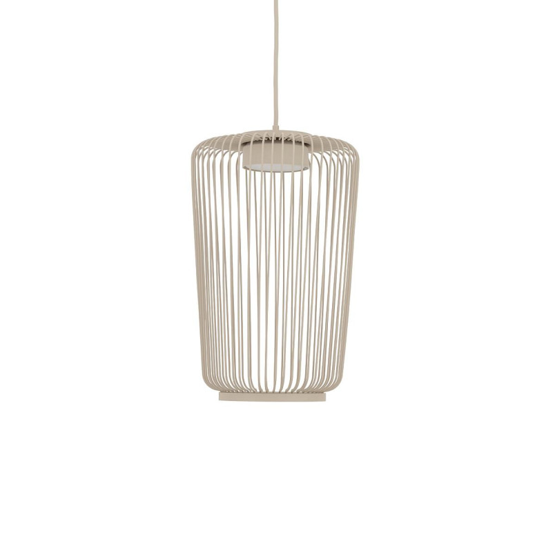 Lampa wisząca druciana Kenai B 20cm beżowa Nowodvorski