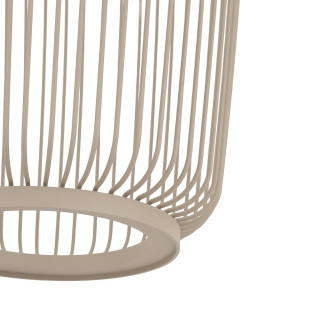Lampa wisząca druciana Kenai B 20cm beżowa Nowodvorski