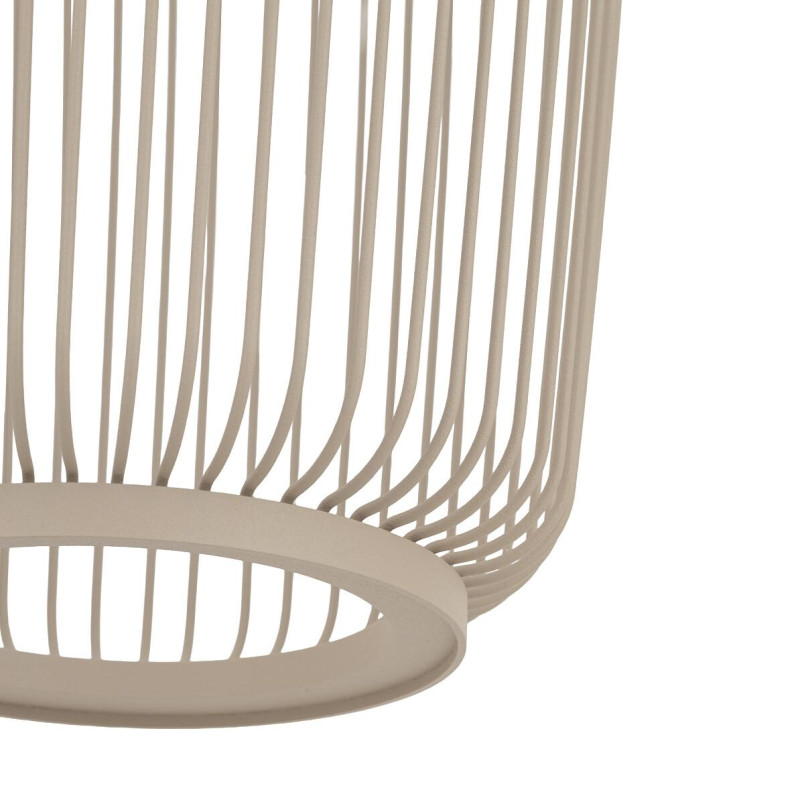 Lampa wisząca druciana Kenai B 20cm beżowa Nowodvorski