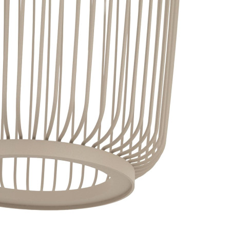 Lampa wisząca druciana Kenai B 20cm beżowa Nowodvorski