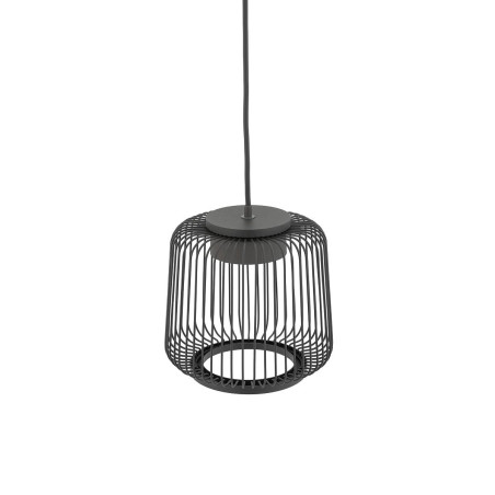 Lampa wisząca druciana Kenai A 18cm grafitowa Nowodvorski